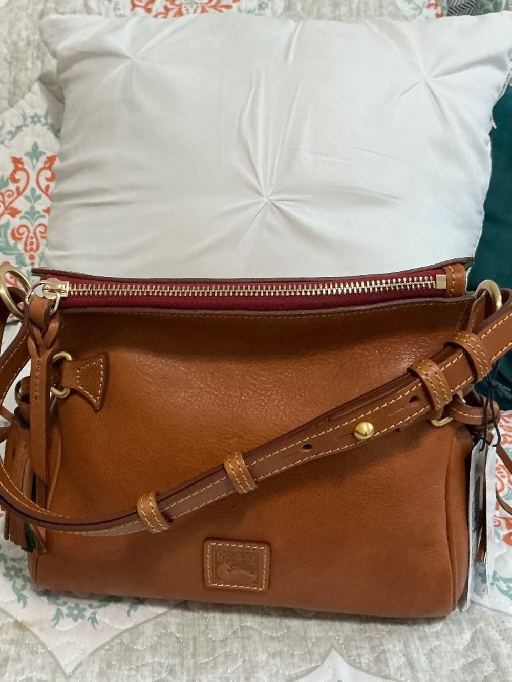 Dooney & Bourke Florentine Tassel Shoulder Bag